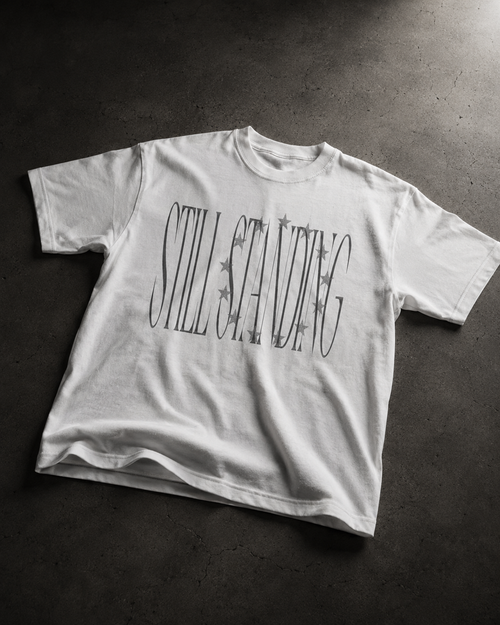 "still standing" tee