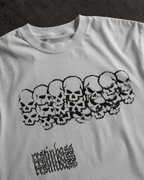 "rest in bass" skulls tee
